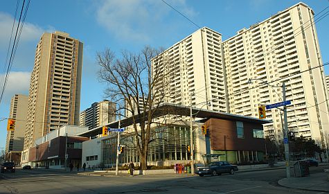 St. James Town library and Welleley Recreation Centre