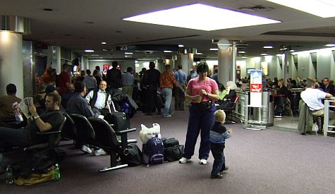 JFK Terminal 8 Finnair gate