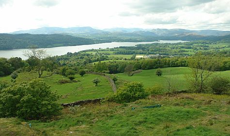 Orrest Head facing nw Lake Windermere
